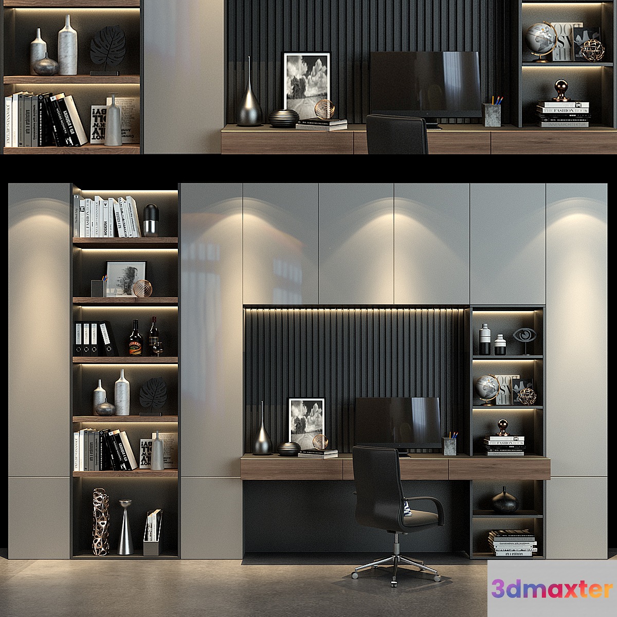 Cabinet Furniture 0113 3D Max