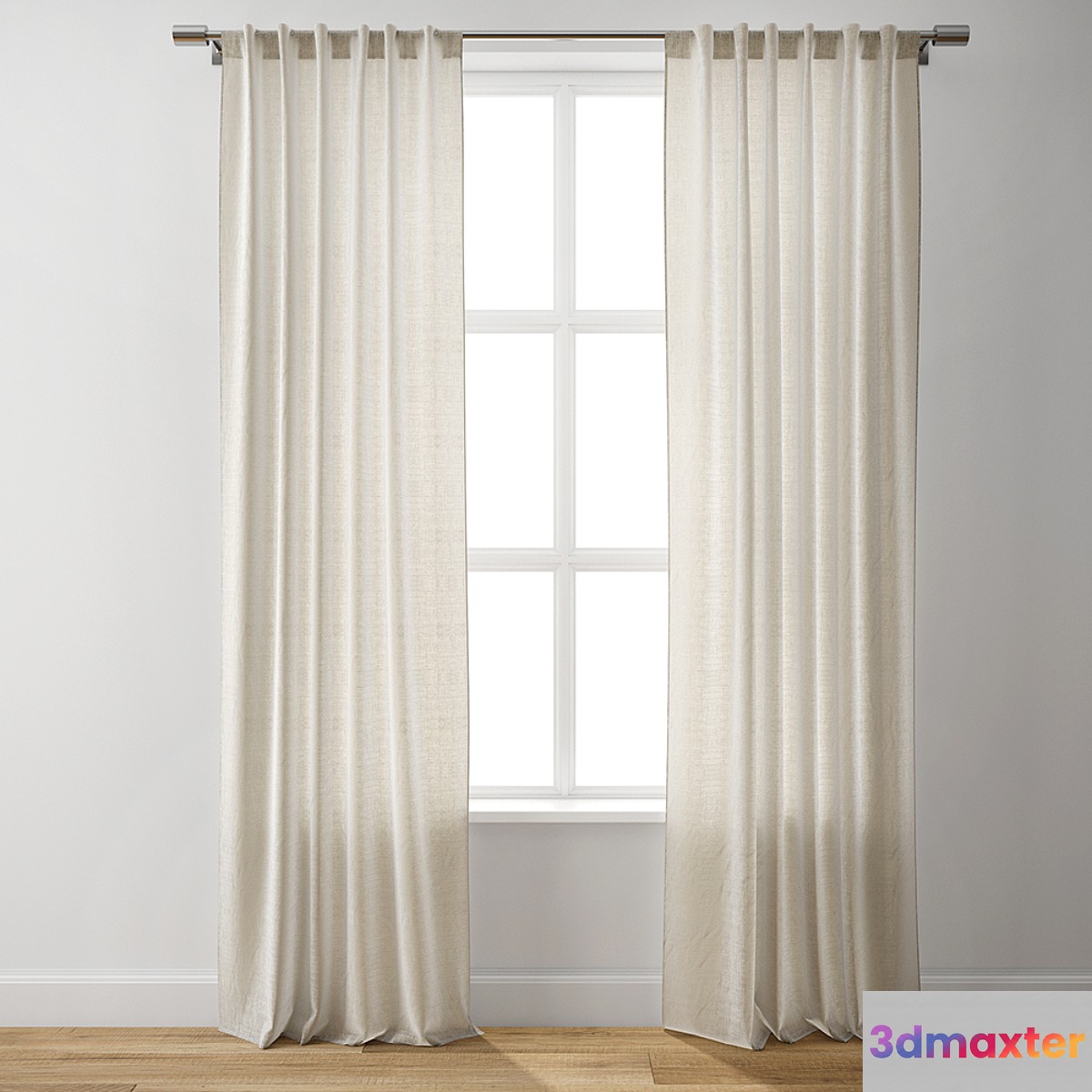 European Flax Linen Curtain - West Elm