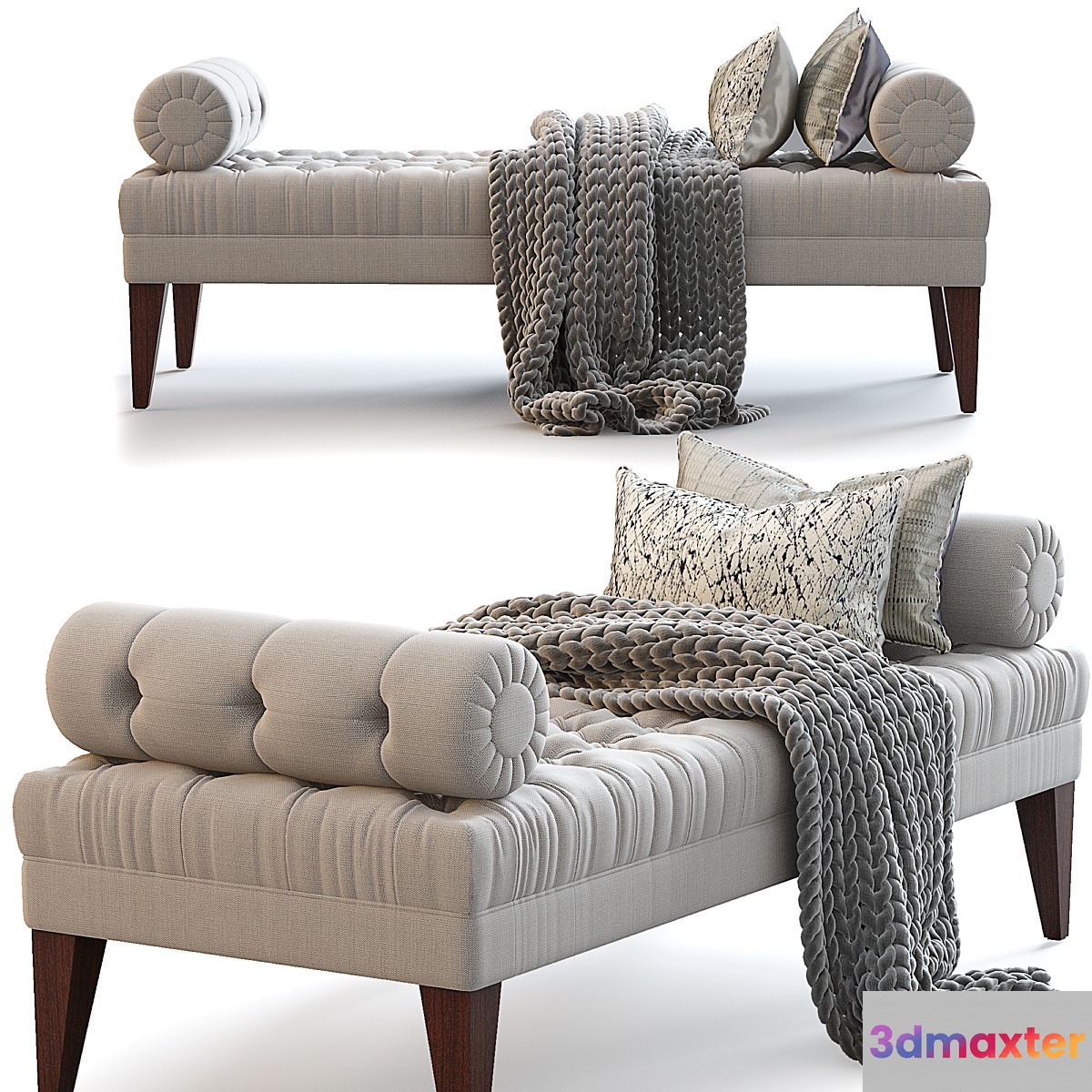 Milton bench & stool The sofa and chair company