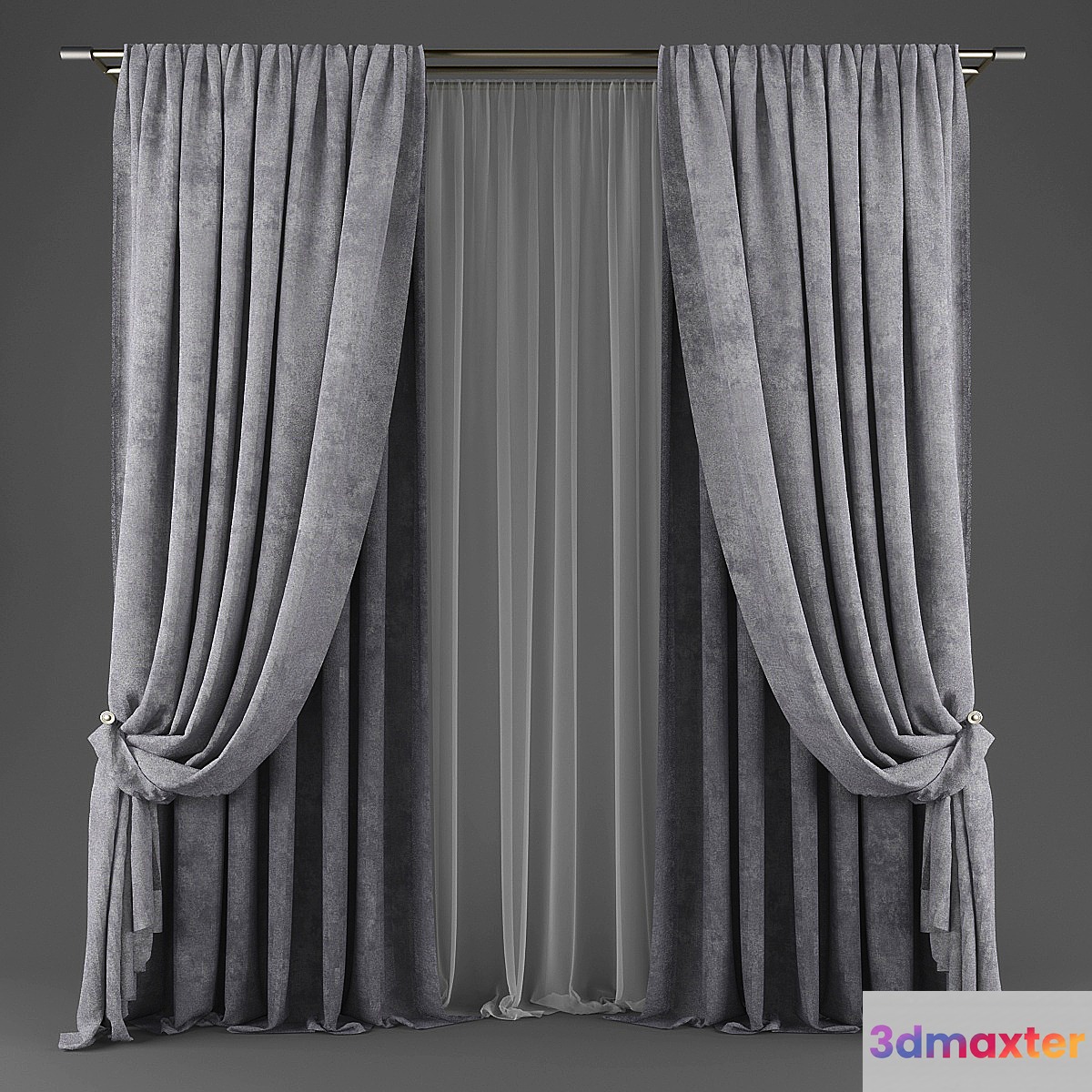 Curtains508 3D Max