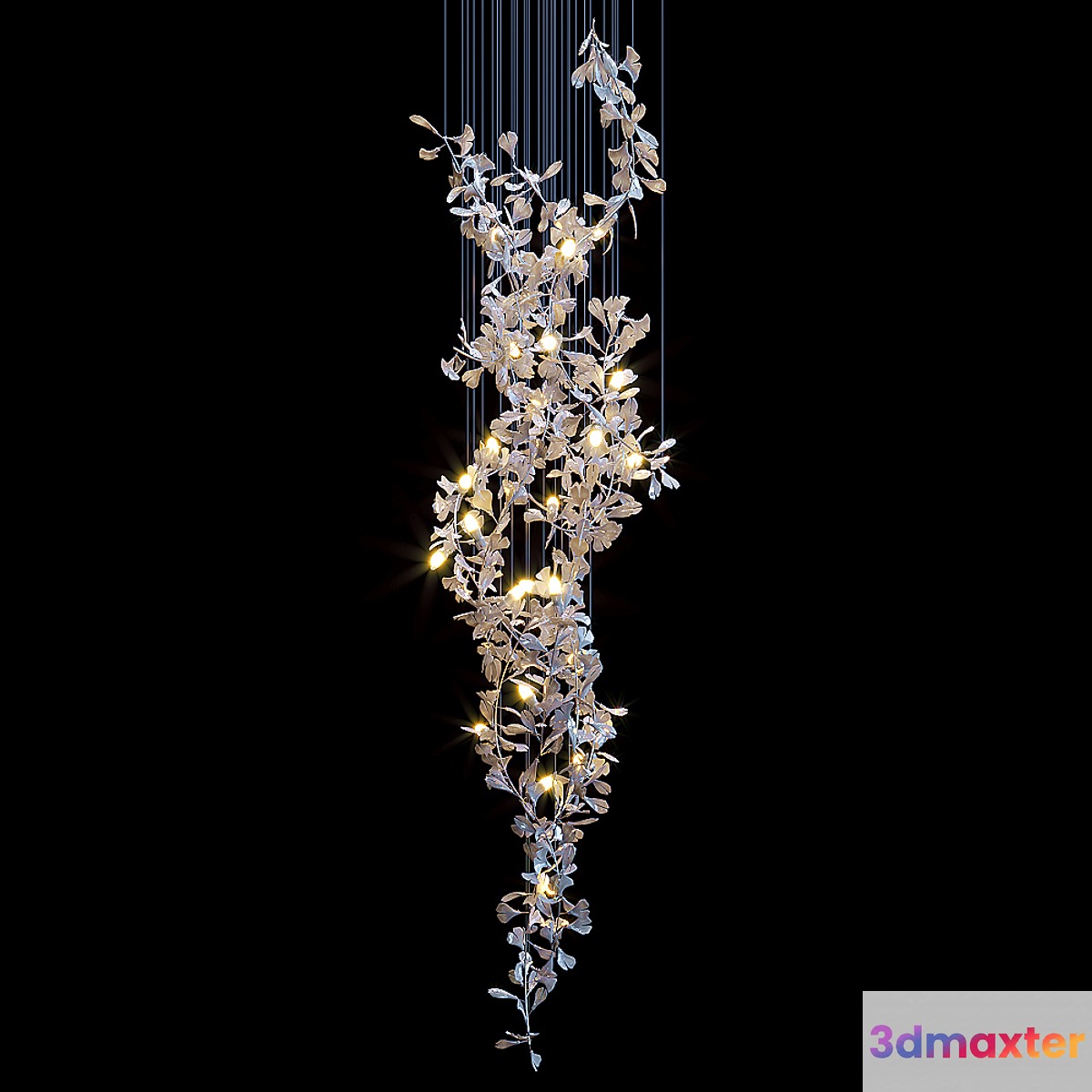 Organic light sculptures ANDREEA BRAESCU 3D Max