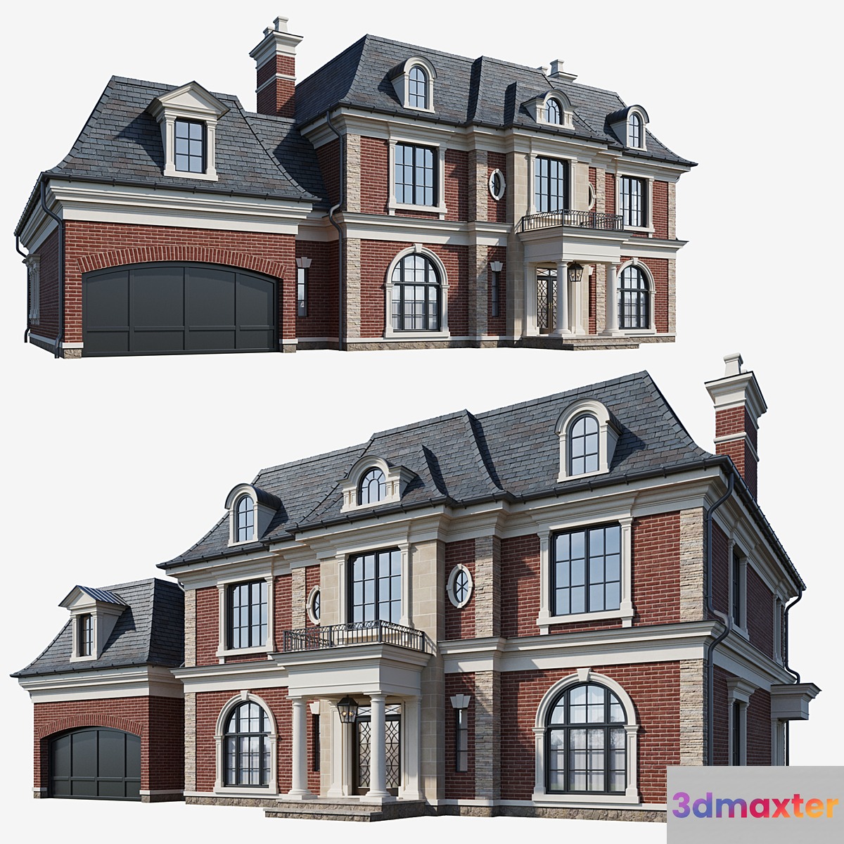 Classic house 2 3D Max