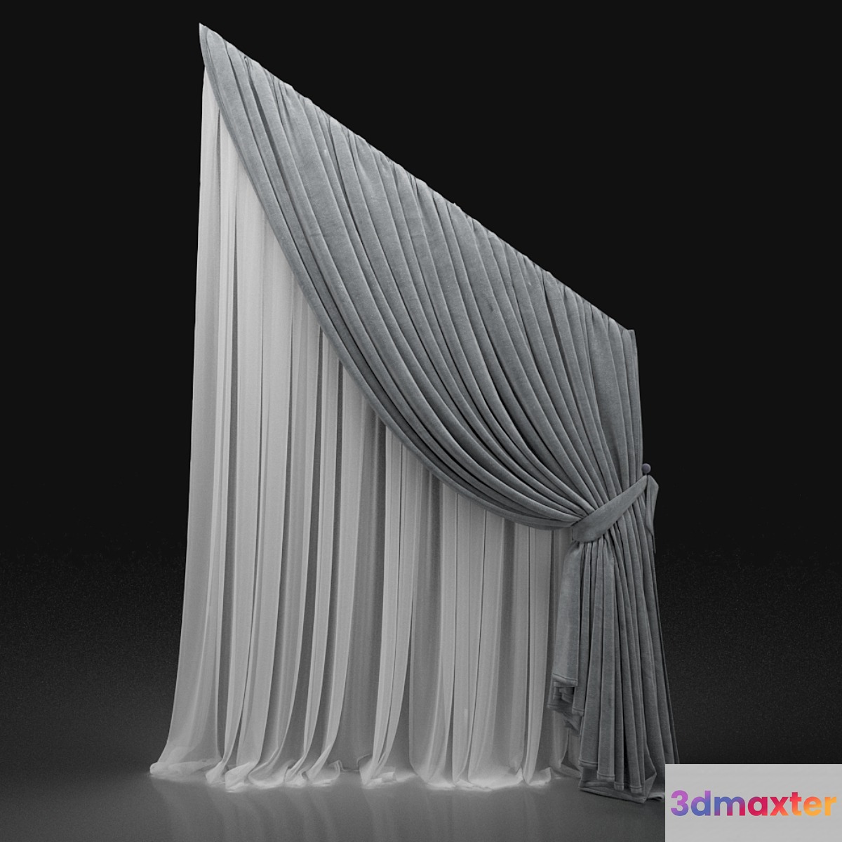 Curtain 659 3D Max