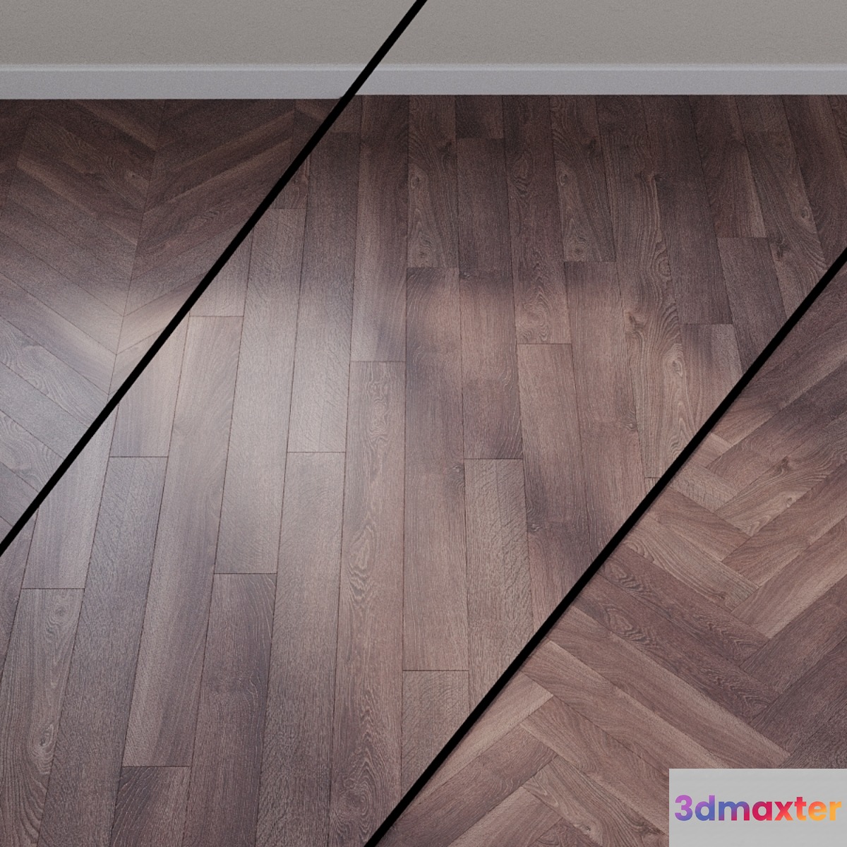 Laminate Quick-Step Antique Oak Gray CL1382 _ QSM038 3D Max