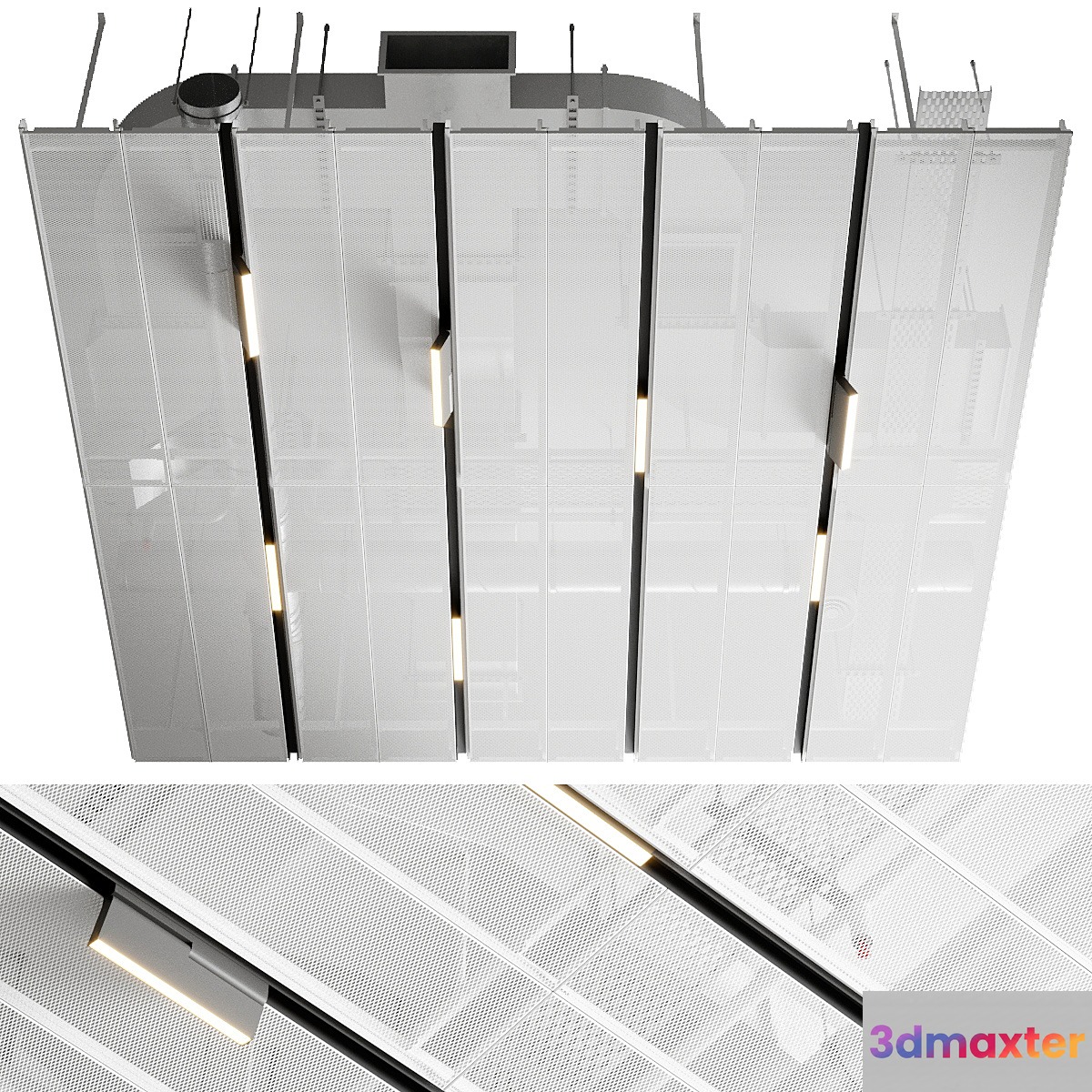Ceiling SAS International 3 3D Max