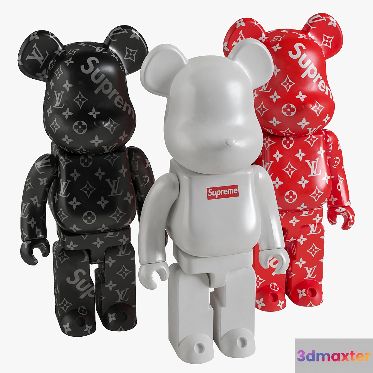 Bearbrick _ Supreme _ Set - No.2