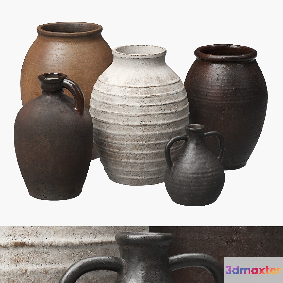 Ceramic vases