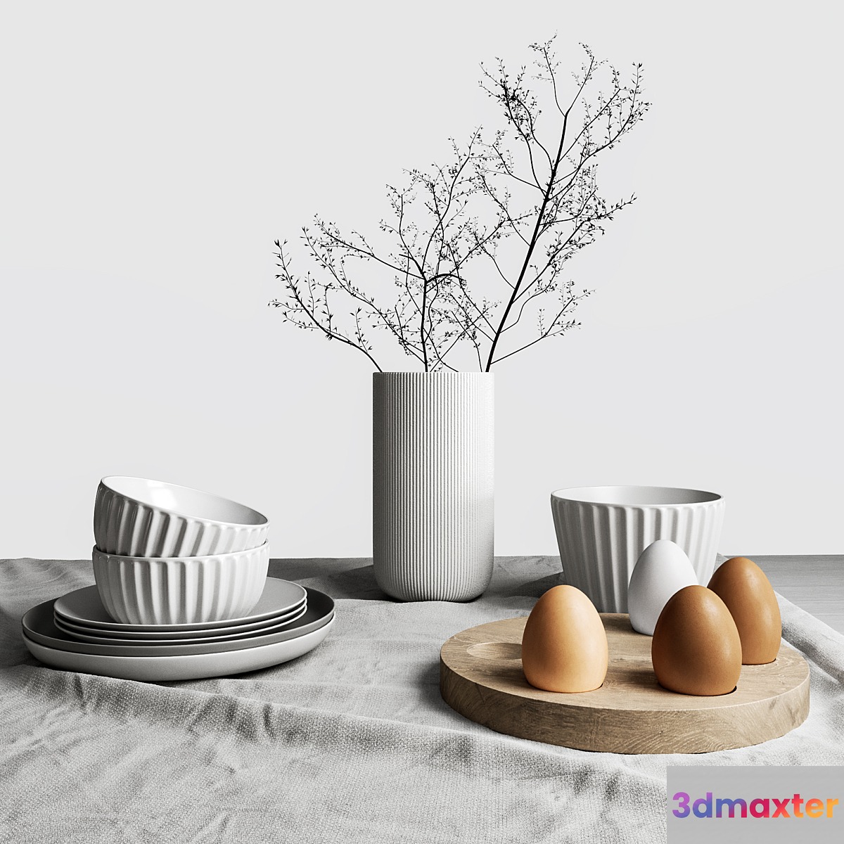 Decorative set for the kitchen - No.4