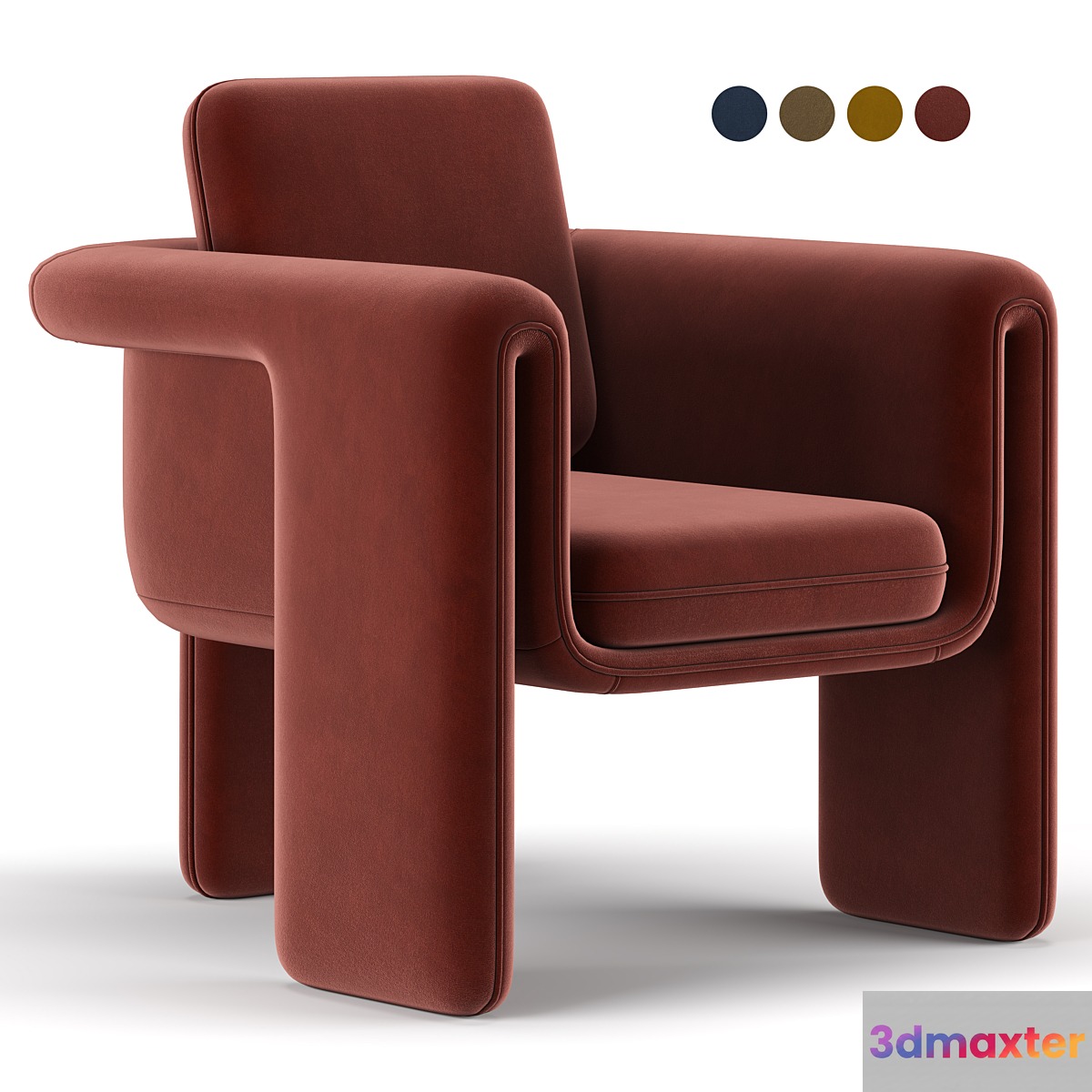 Floria Chair 3D Max