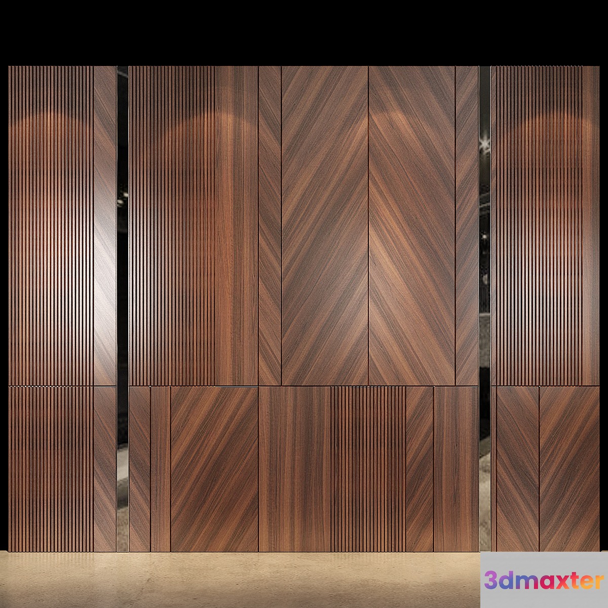 Wall Panel No.20 3D Max