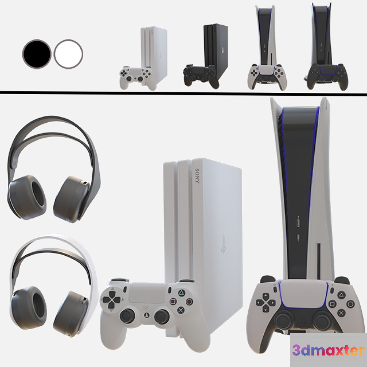 Game console Sony PlayStation CET 3D Max