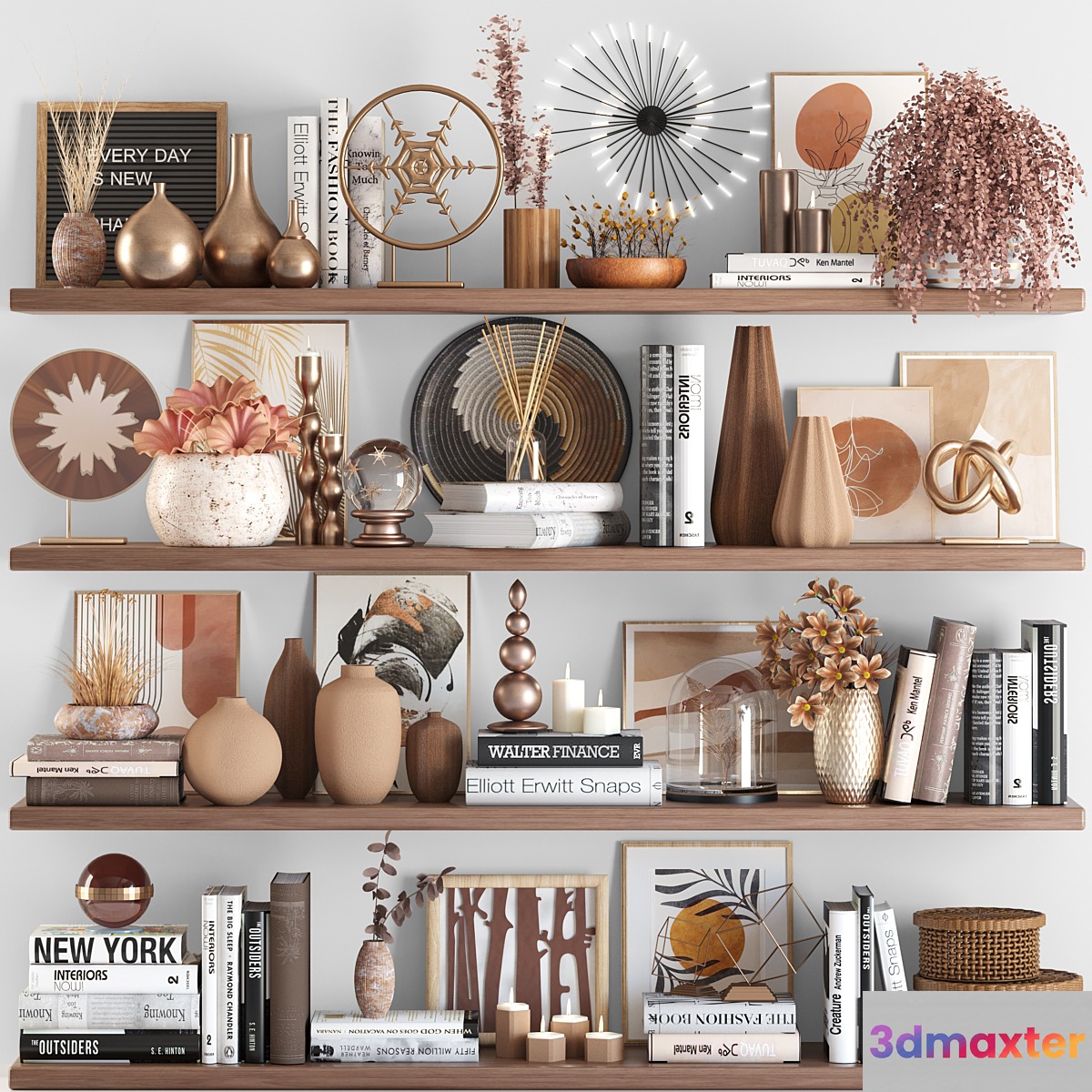 Decorative set 16 3D Max
