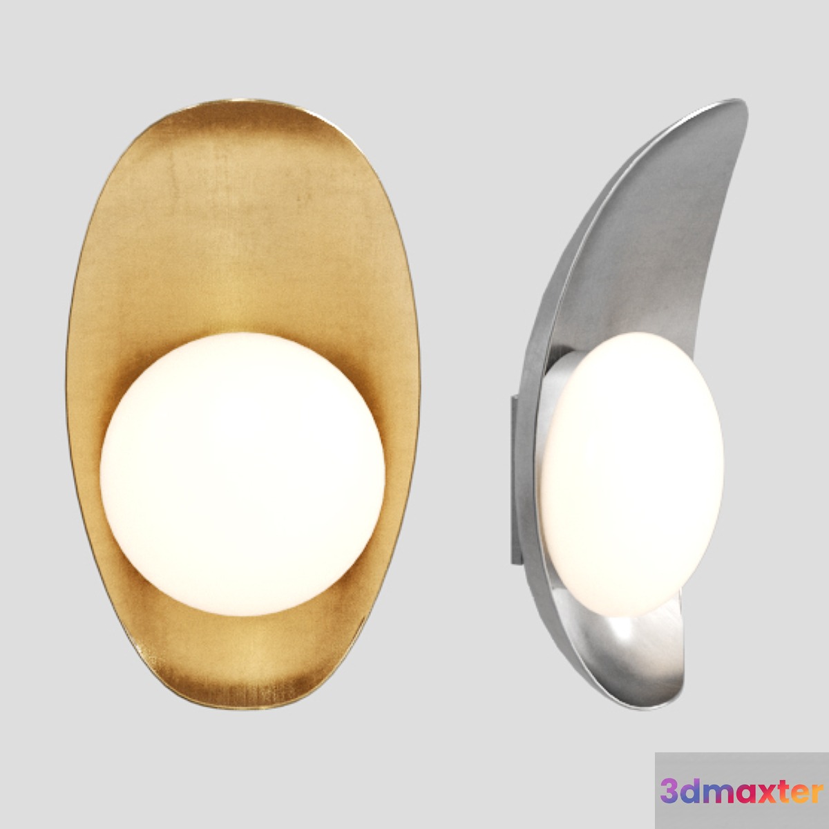 Kelly Wearstler Nouvel Small Sconce 3D Max