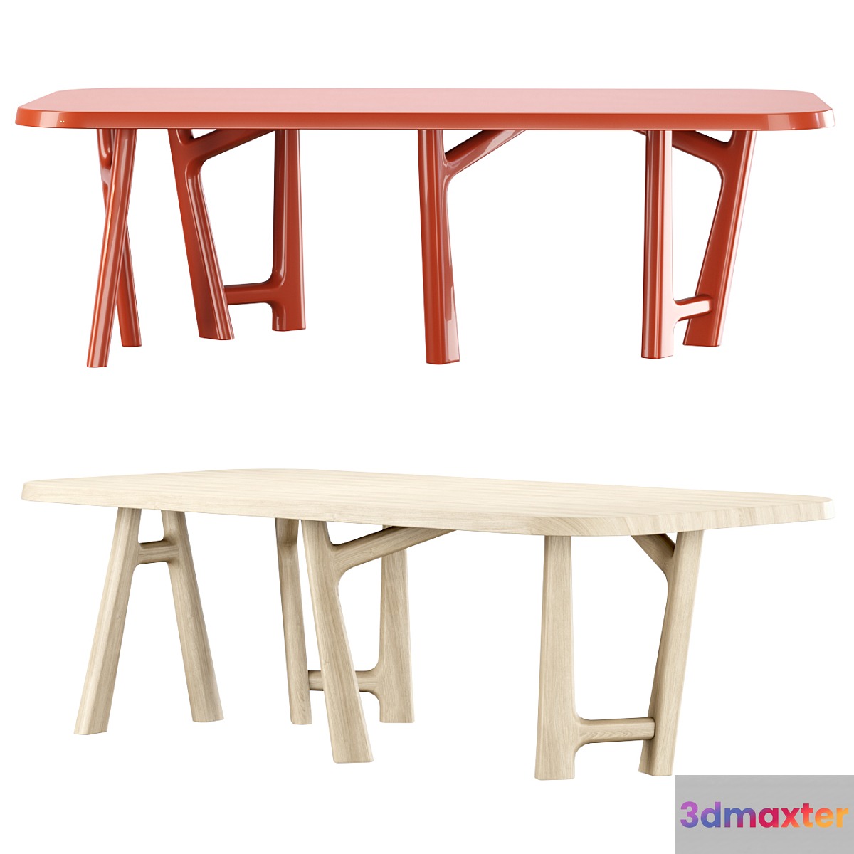 YBU dining table by Jean-Pierre Tortil _ Delcourt Collection - No.2