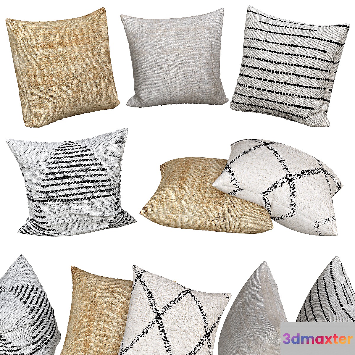 Decorative pillows | No. 060 3D Max
