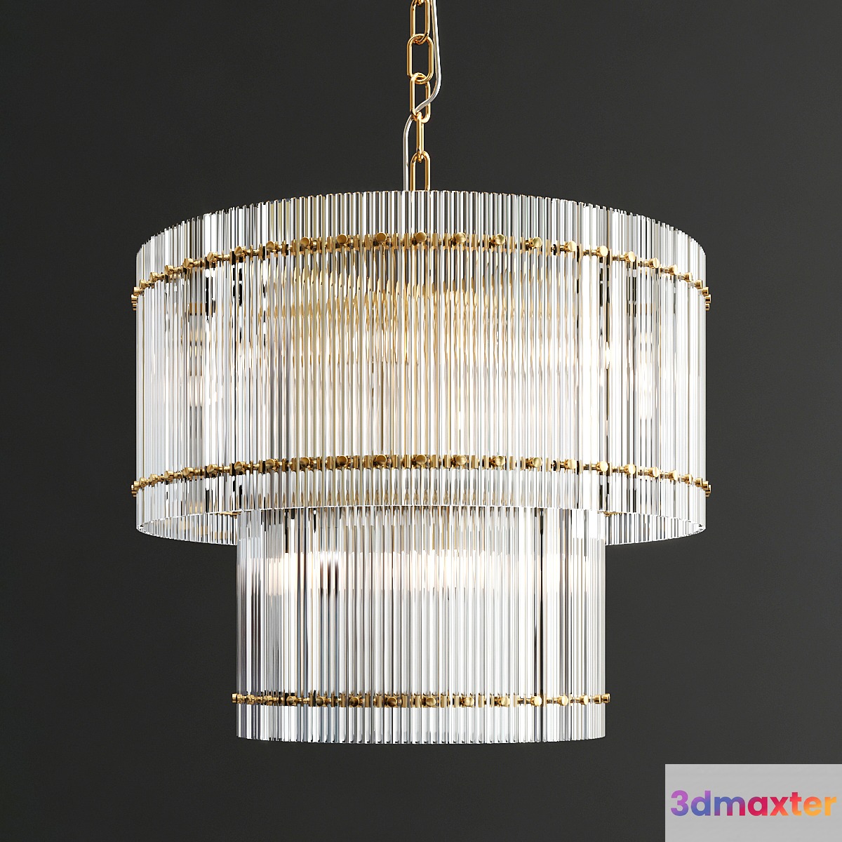 Chandelier Ruby Eichholtz 3D Max