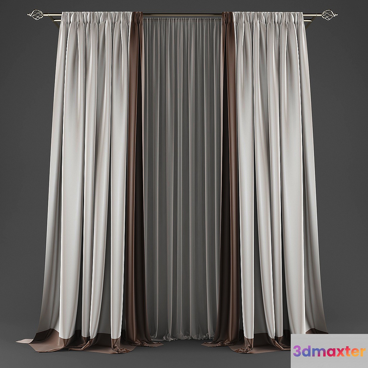 Curtains511 3D Max