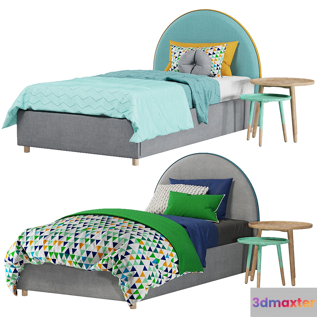 Crescent Baby Bed design by petite + peoni