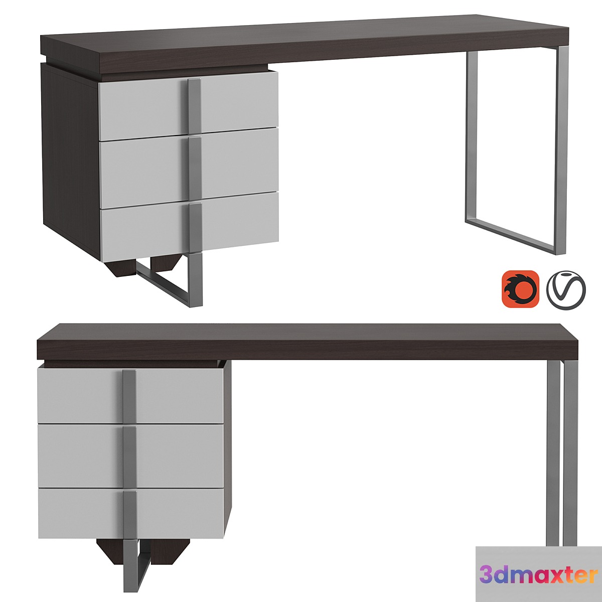 Angel Cerda writing desk CP1706-DK - No.3