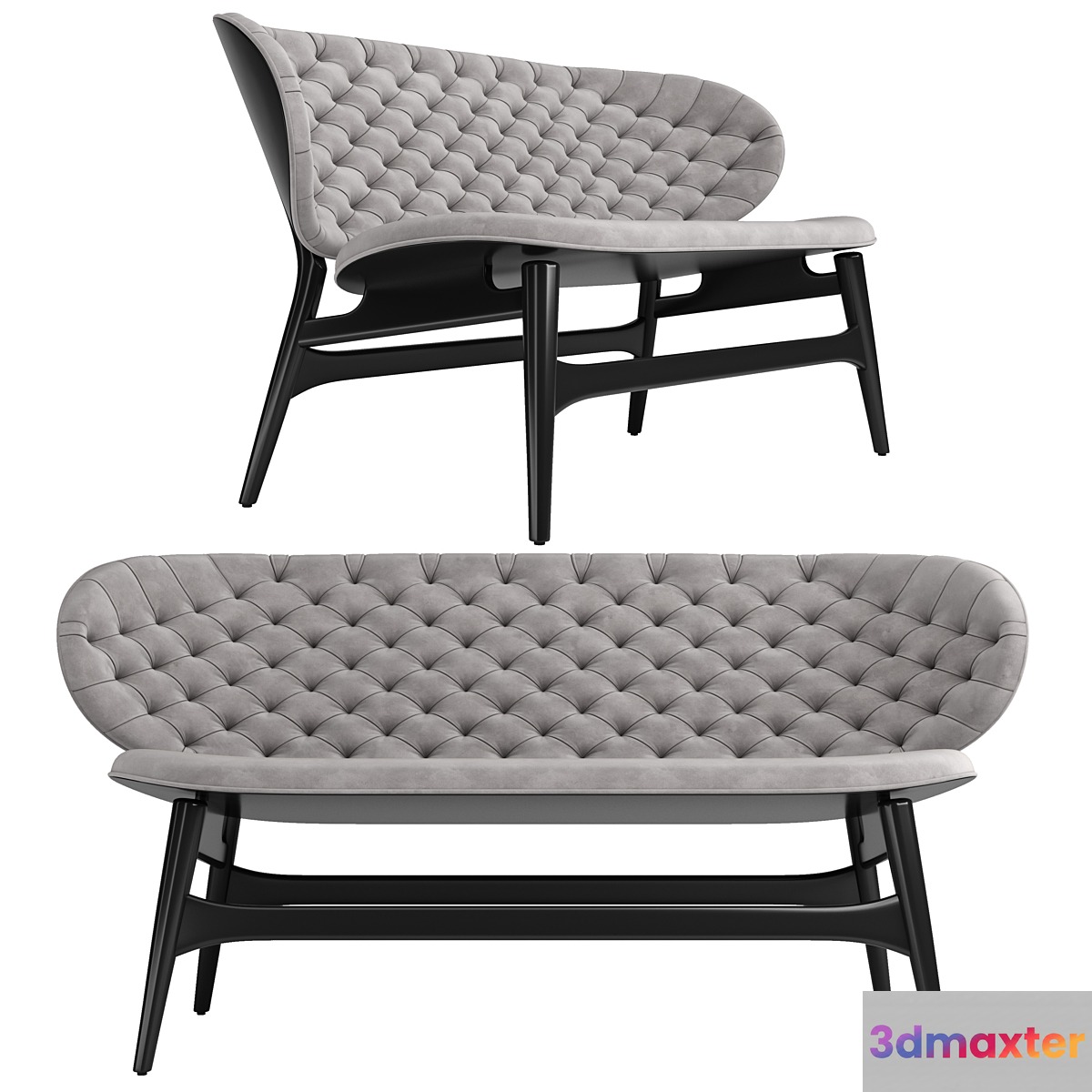 Baxter DALMA sofa 3D Max