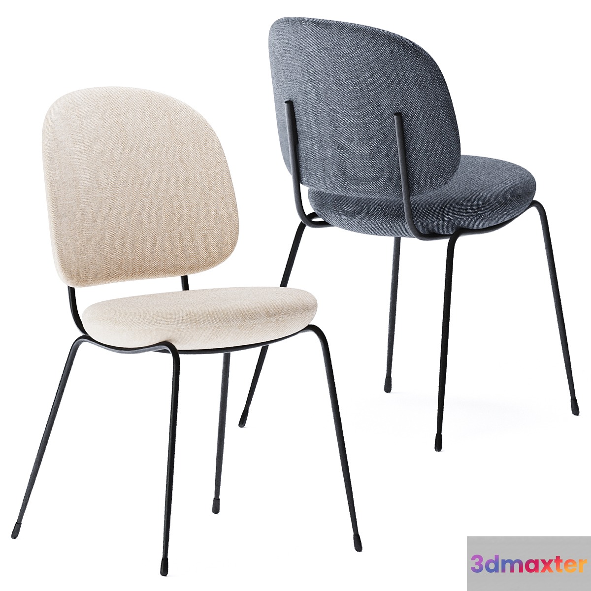 Industry Dining Chair by Stellar Works 3D Max