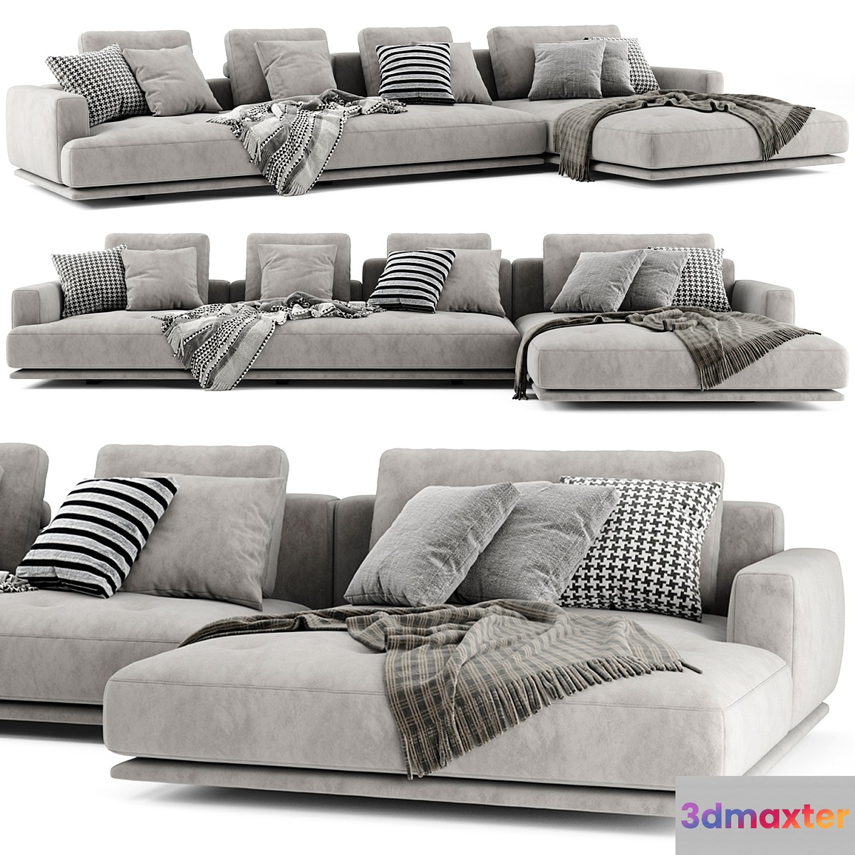 Zanotta shiki chaise longue sofa - No.2