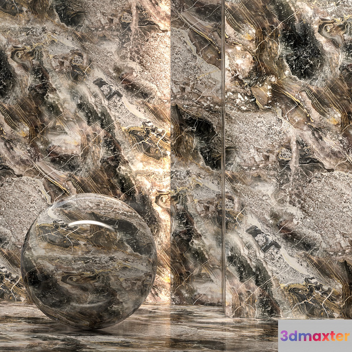 STONE-63 3D Max