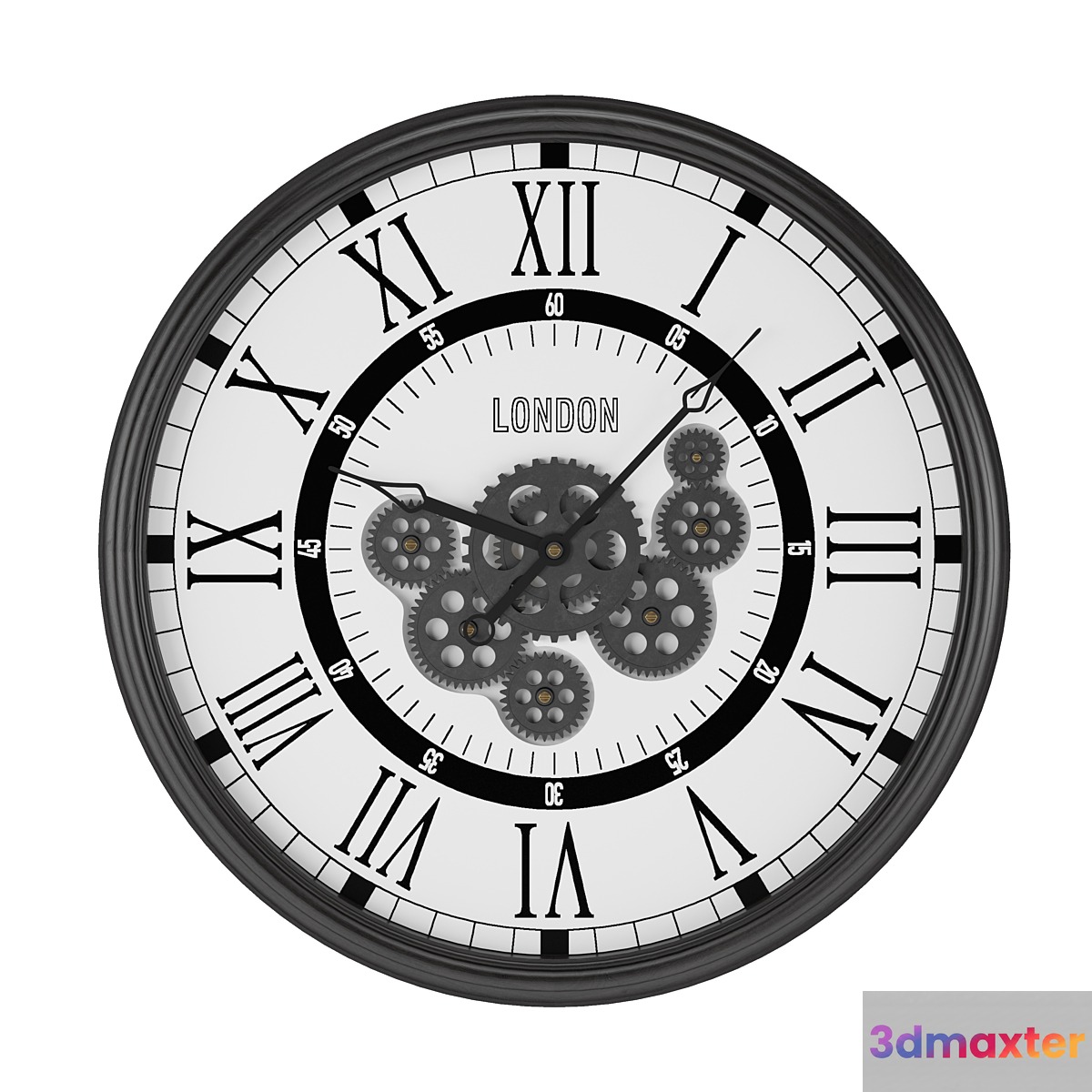 clock1 3D Max