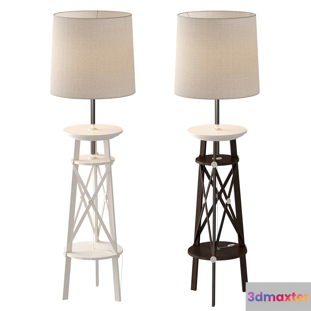 Floor lamp-shelf La Mer - No.4