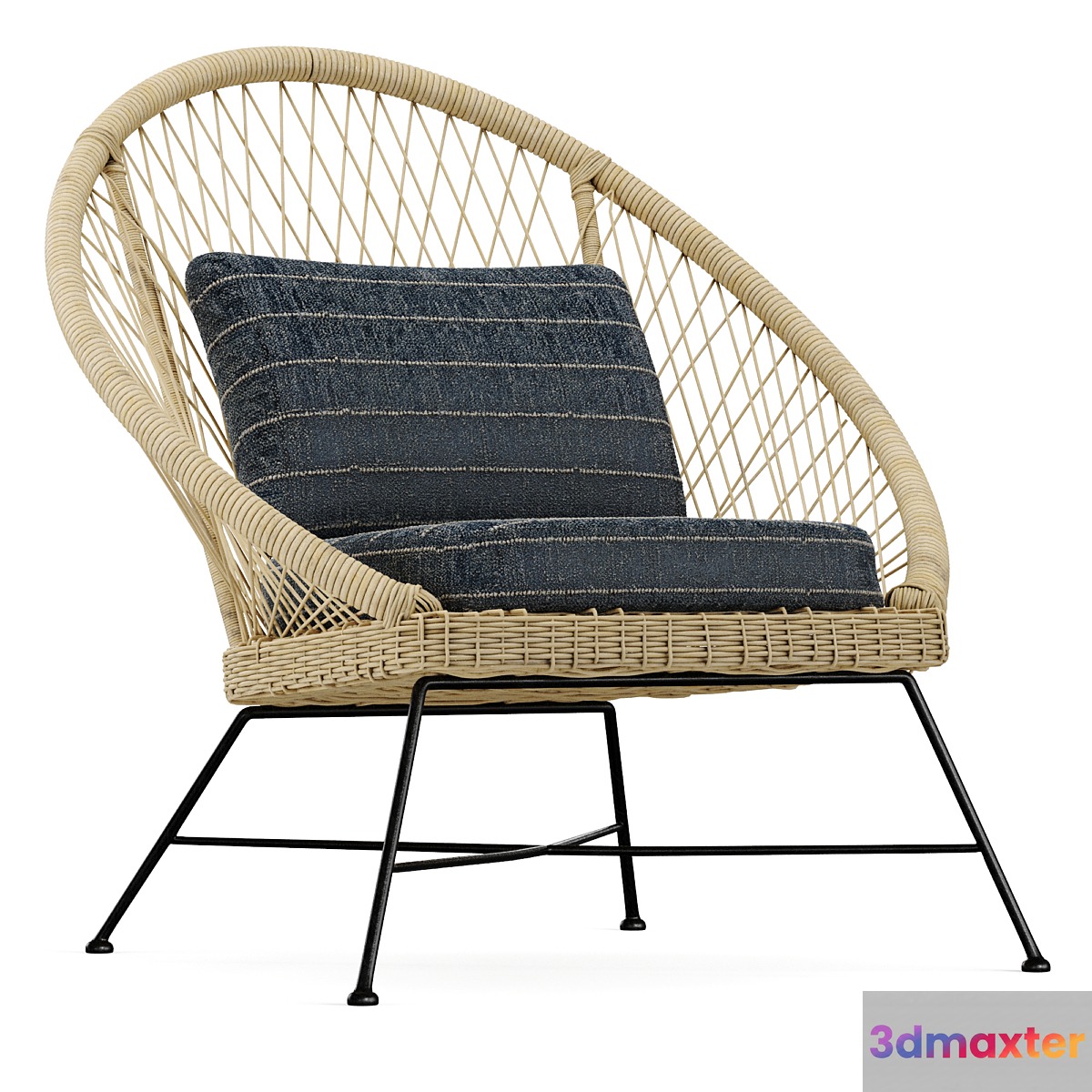 AERI armchair 3D Max