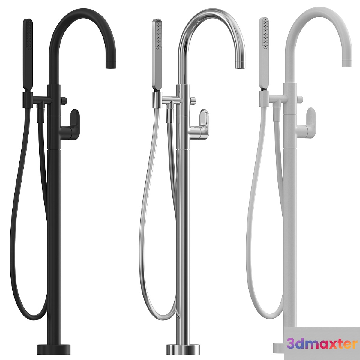 Single lever bath shower mixer Cisal Lineaviva 3D Max