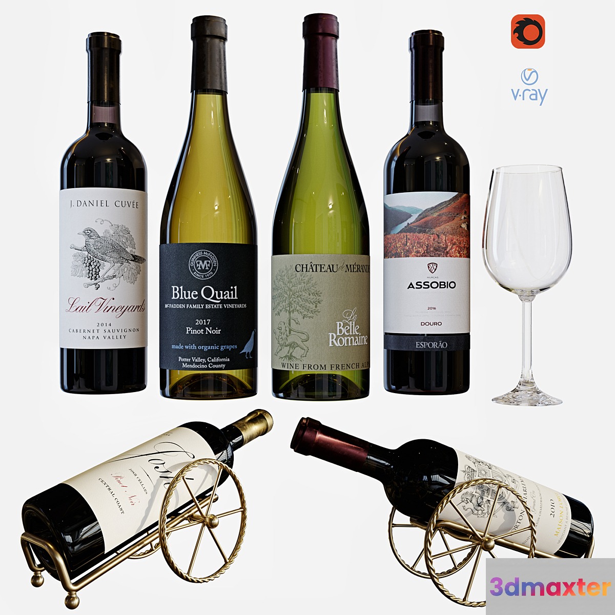 wine bottle set 11
