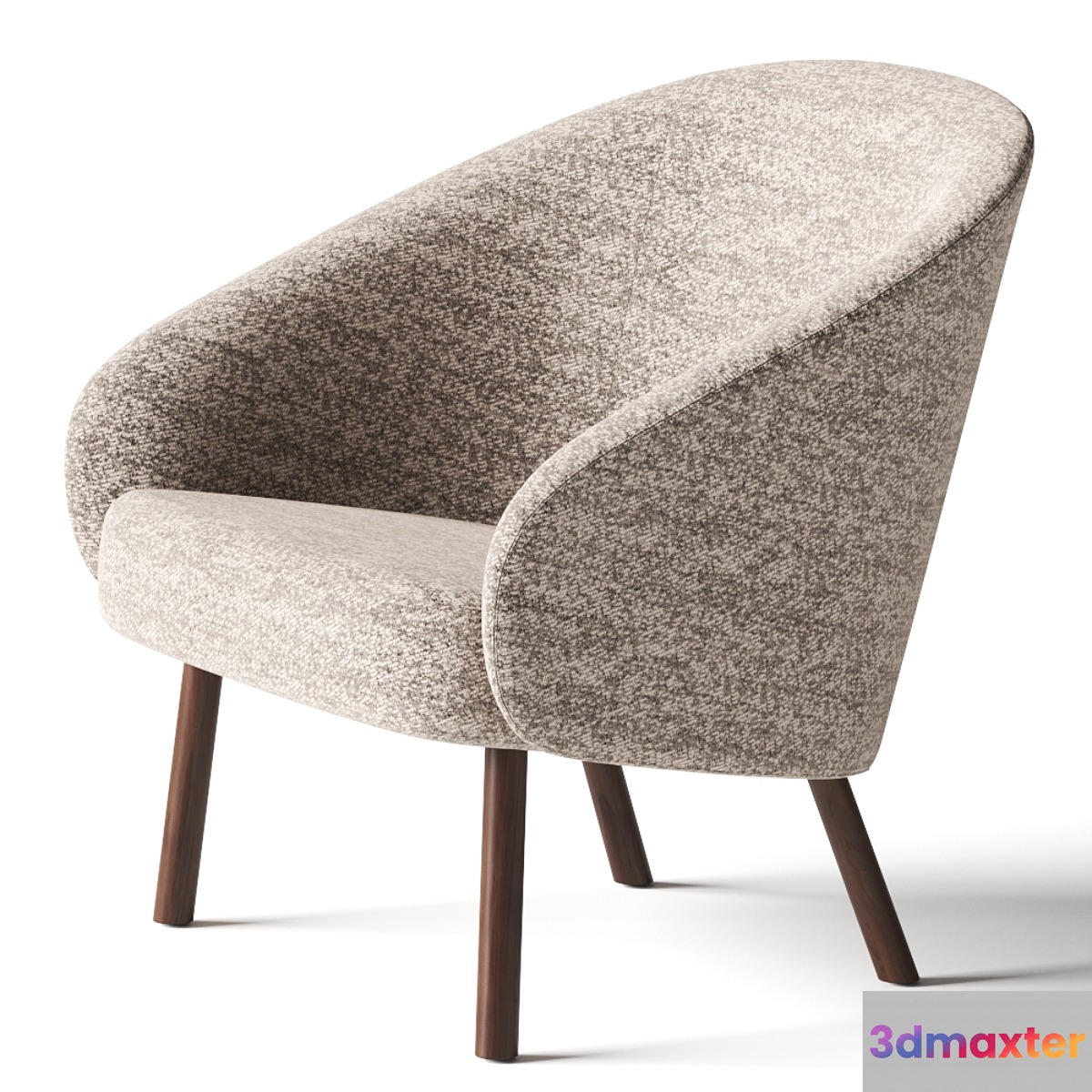 Zilio Aldo & C Nasu XL Armchair 3D Max
