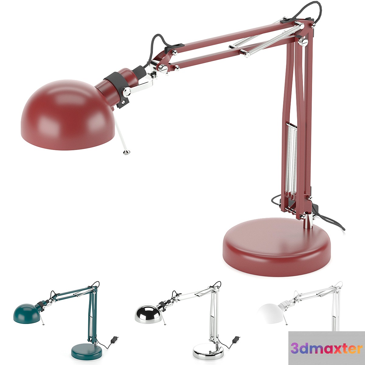 Working lamp IKEA FORSO 3D Max