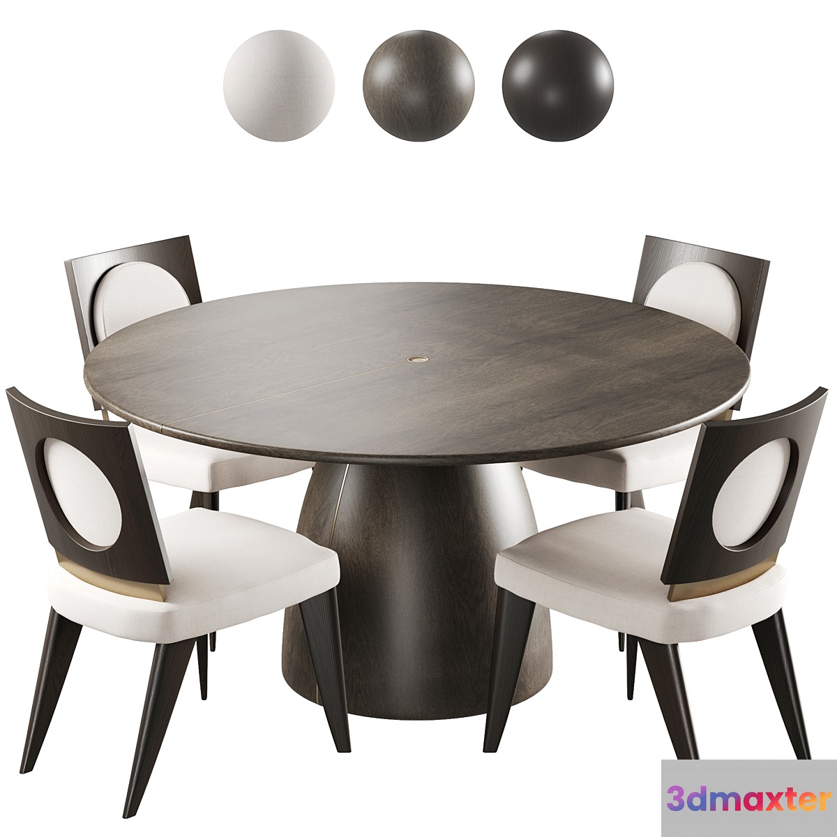 INDULGE table and chair LUCILLE Theodore Alexander