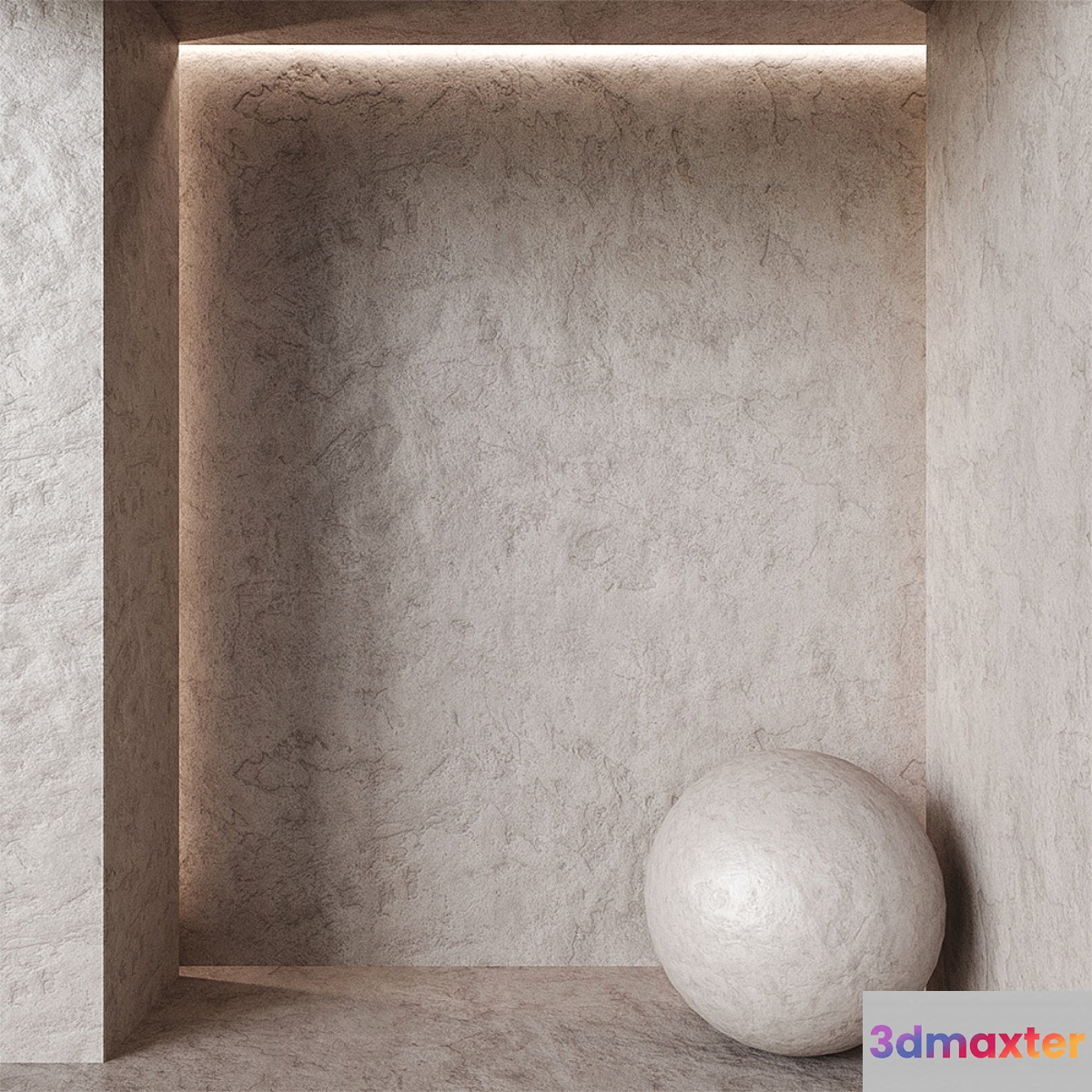 Decorative Plaster # 93 3D Max