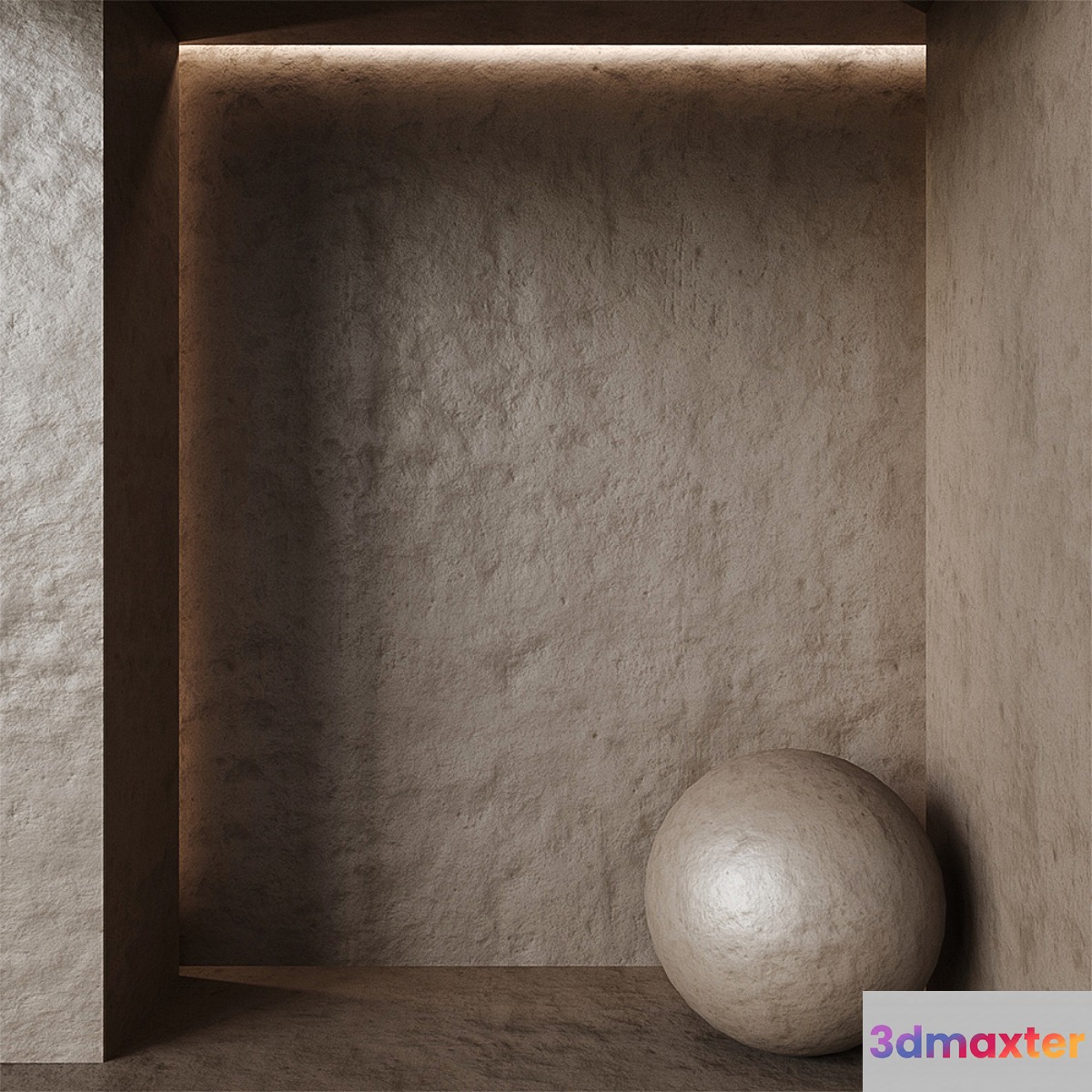 Decorative Plaster # 98 3D Max