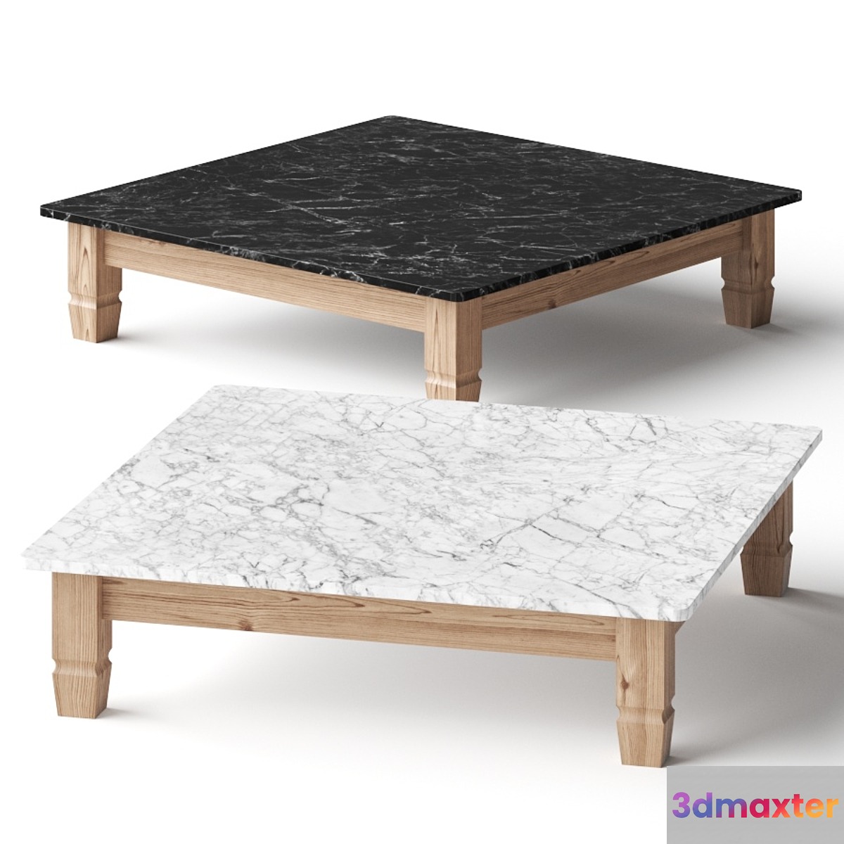 Gervasoni Jeko Coffee Tables 3D Max