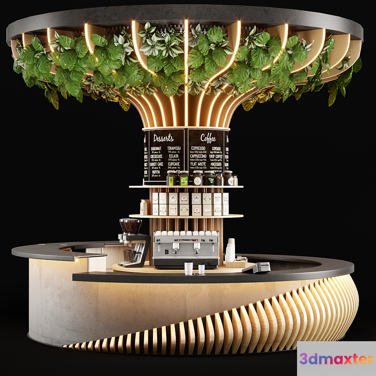 Cafe vol 3 3D Max