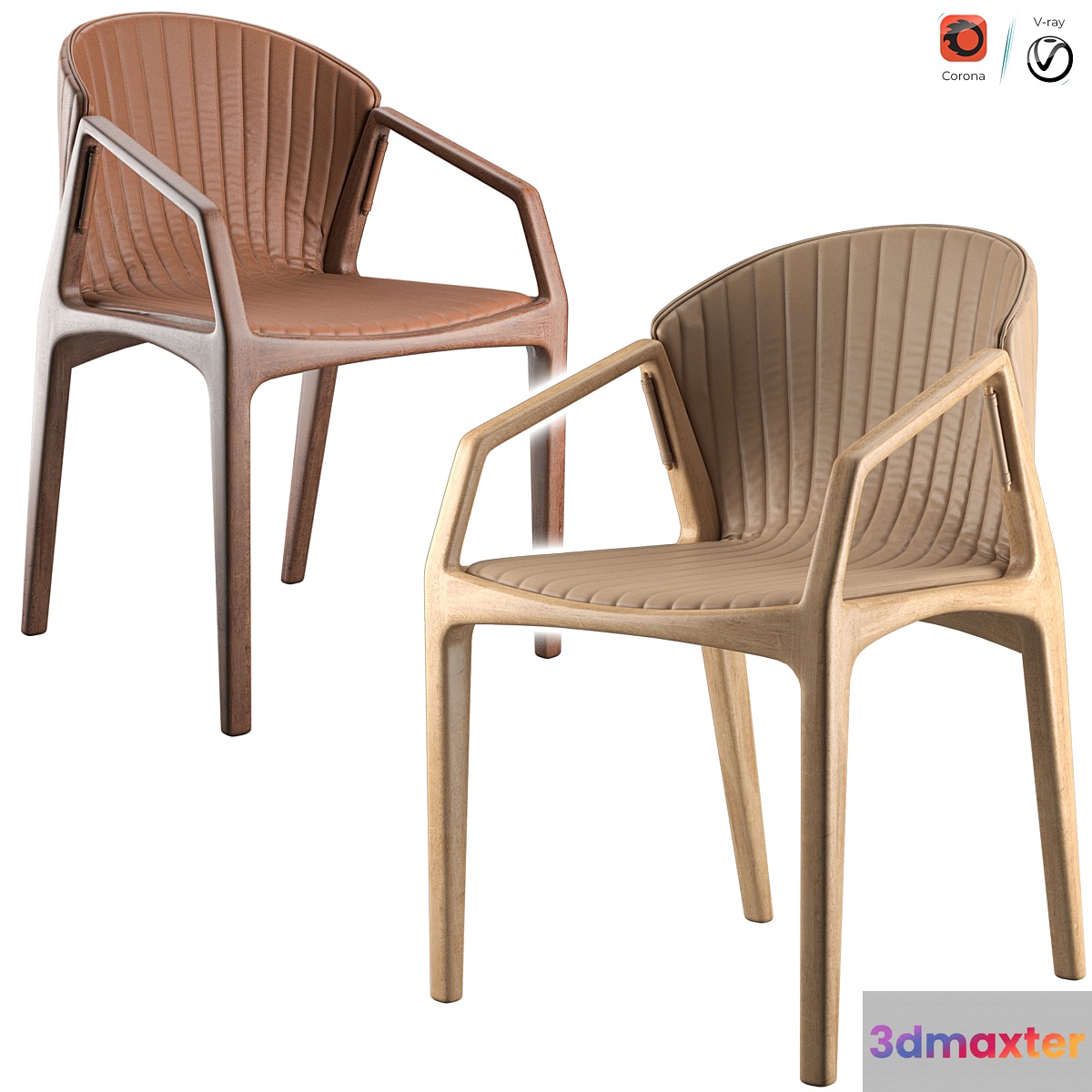 Luisa Armchair By Estudiobola 3D Max