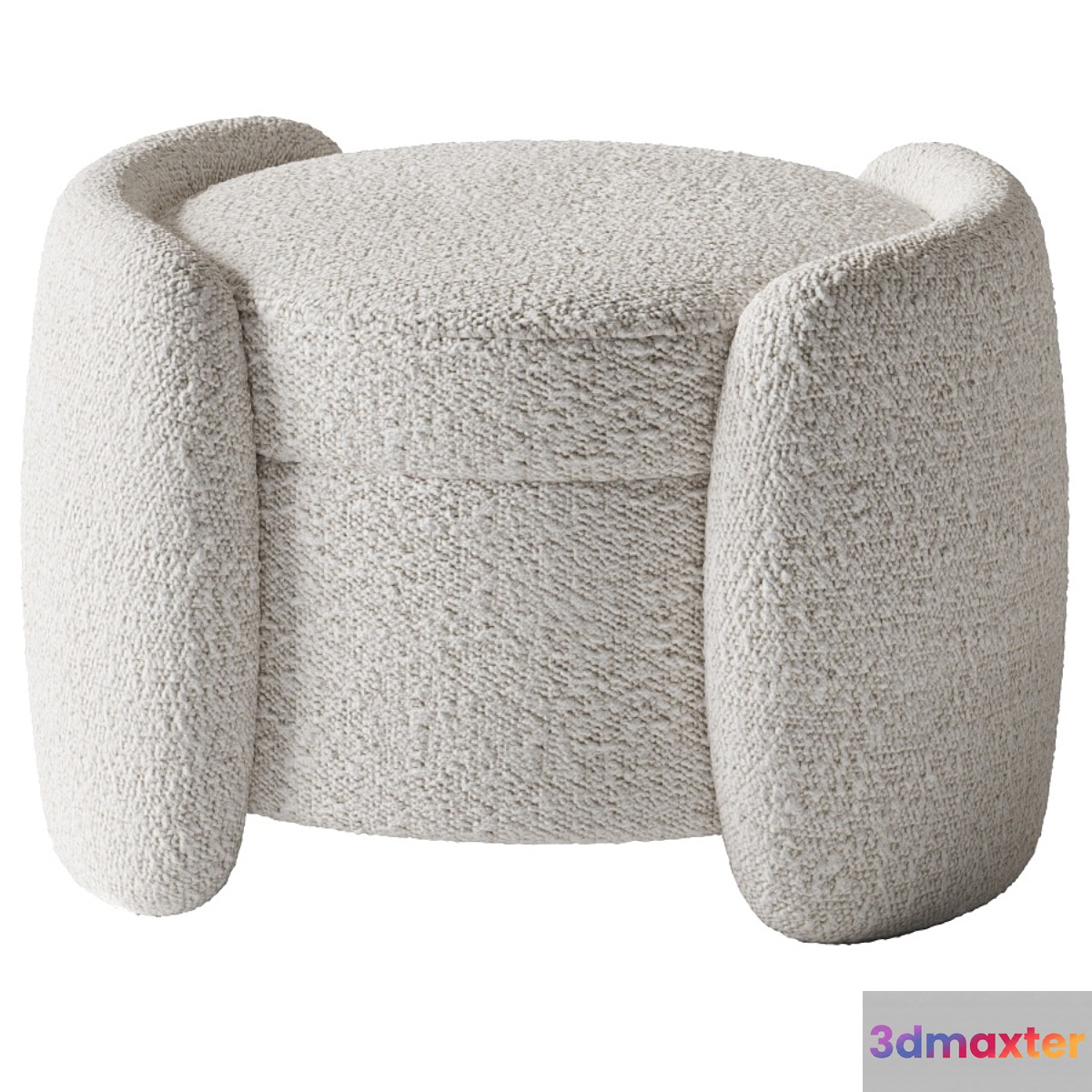 Calder Storage Ottoman - Crate and Barrel