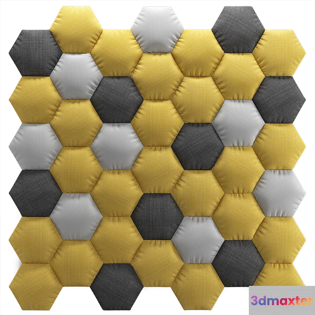 Decorative soft panel 3D Max