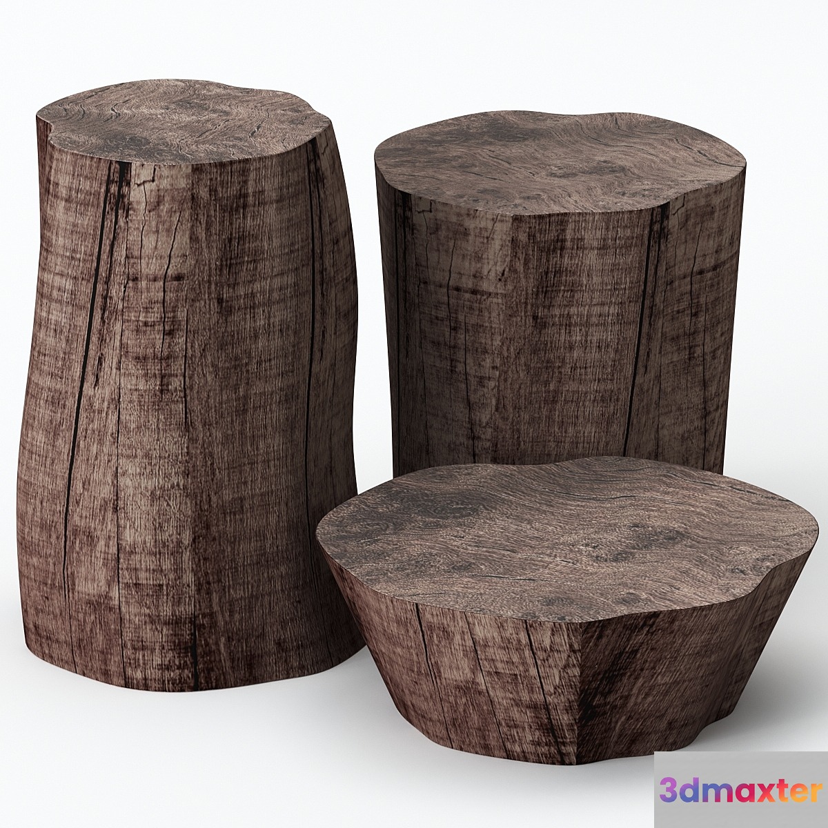 Slab coffee tables - No.3 3D Max