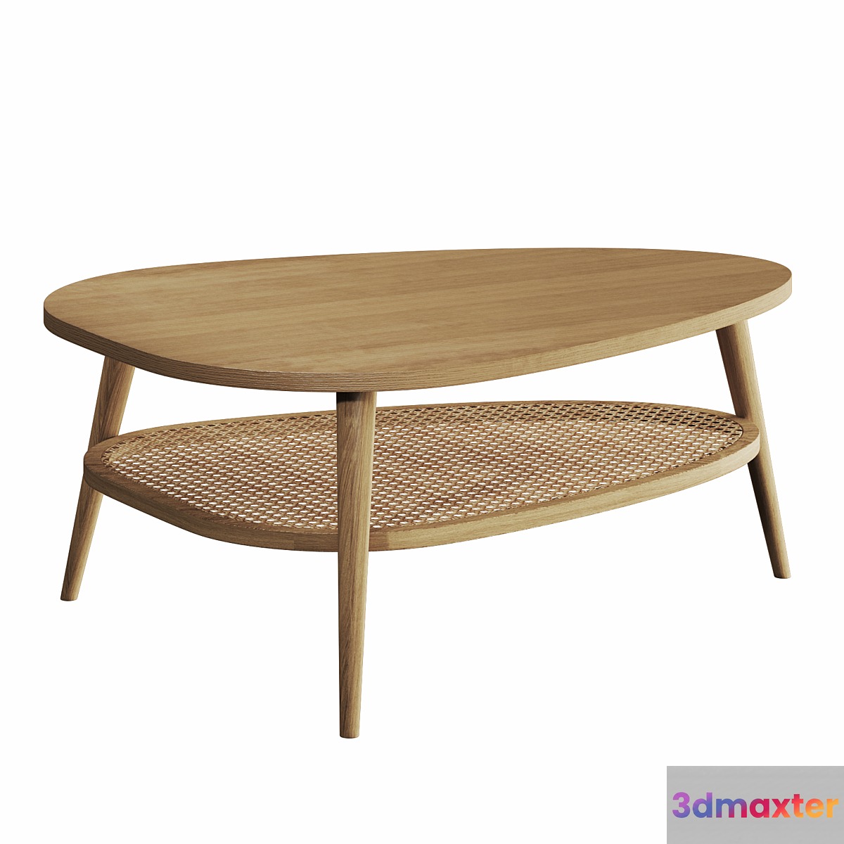 Quilda coffee table by La Redoute 3D Max