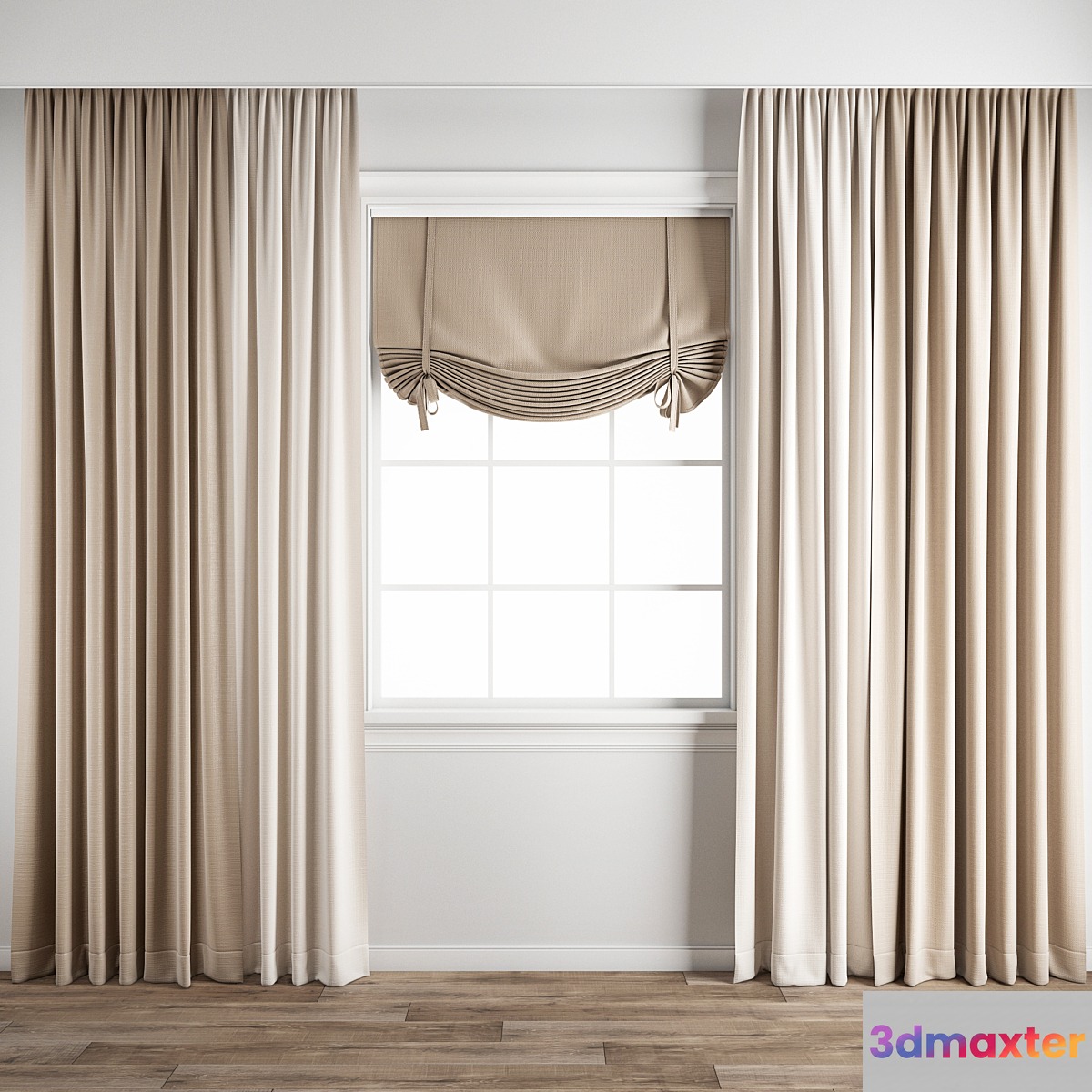 Curtain 169 3D Max