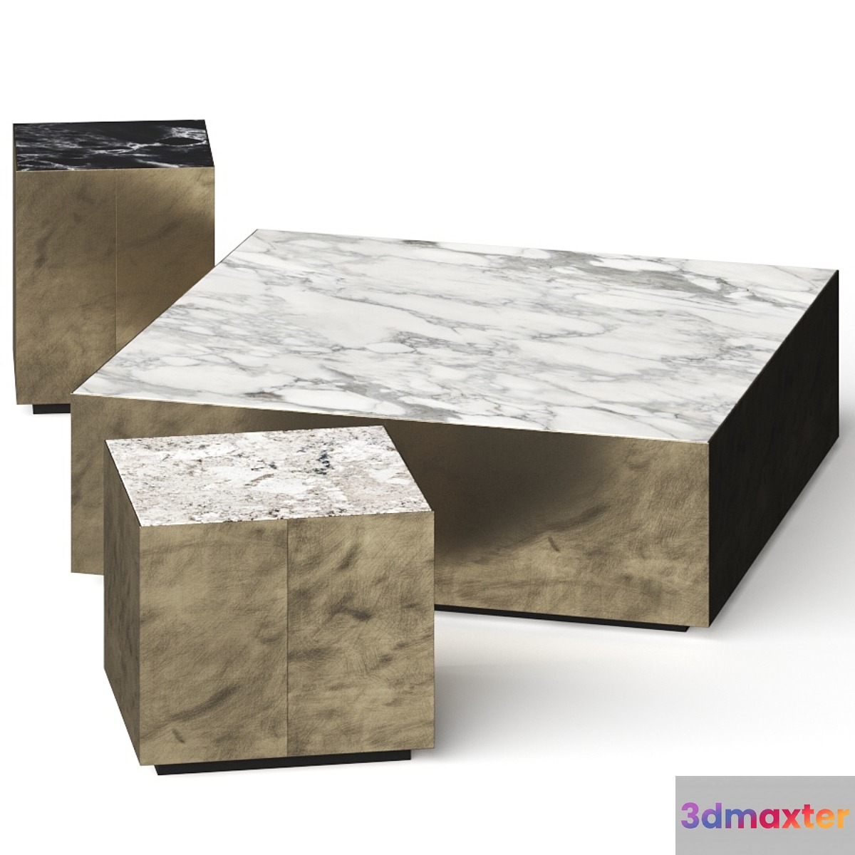 Meridiani Belt Coffee Tables 3D Max