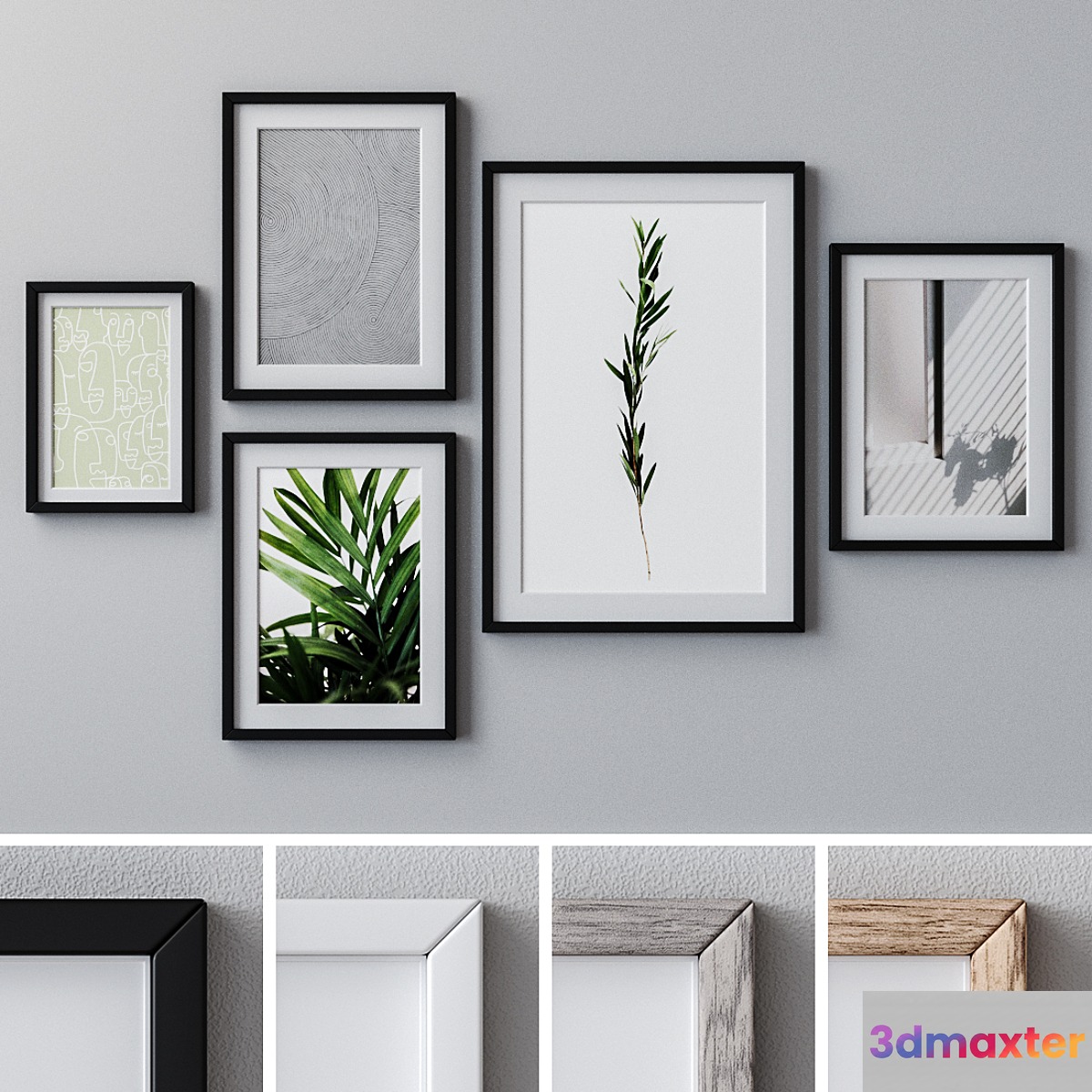 Photo Frames Set 1033 - No.2