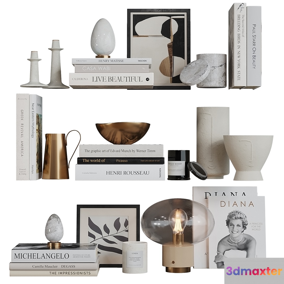 Decor shelf set 10