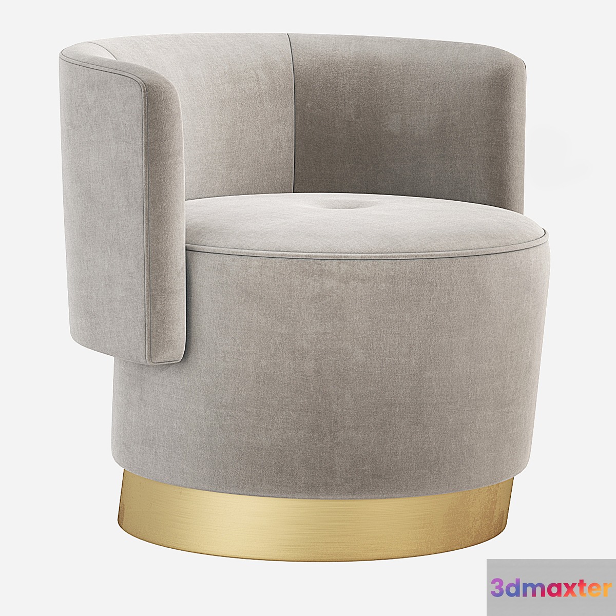 Baxter ANAIS Armchair 3D Max