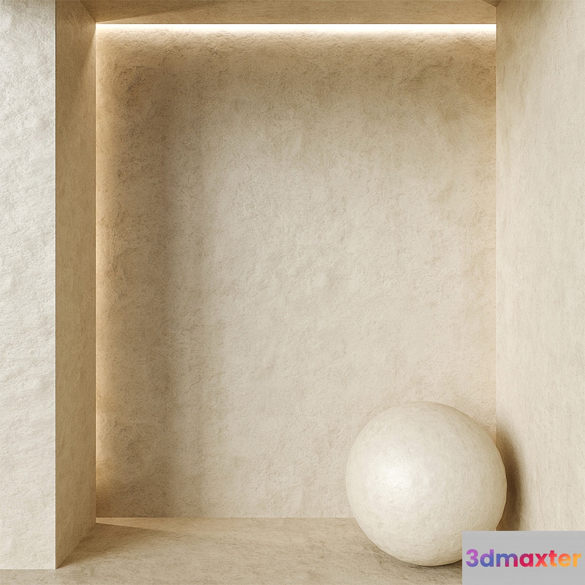 Decorative Plaster # 102 3D Max